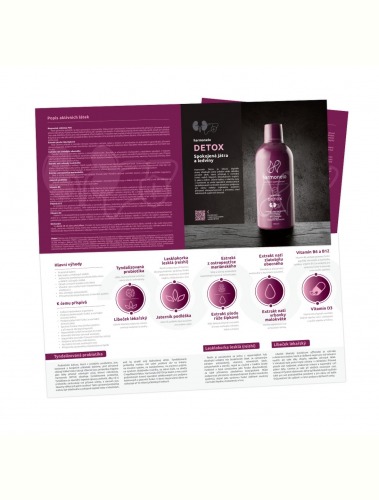 DE Leaflet 10 pcs: Harmonelo Detox (German)